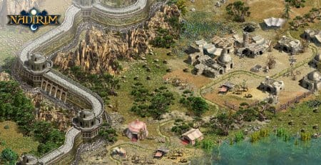 За толстыми стенами укреплений в онлайн-игре Nadirim
