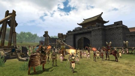 Осада укреплений в онлайн-игре Путь императора