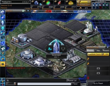 Онлайн игра BattleSpace: исследование планеты и строительные работы