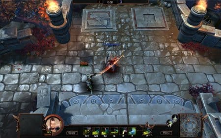 Онлайн игра Bloodline Champions:Поединок под светом факелов и на каменном твердом полу