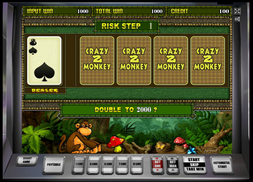 игровые автоматы онлайн играть crazy monkey