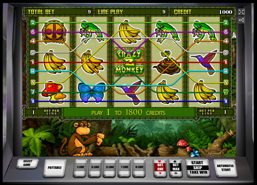 игровой автомат обезьянки crazy monkey играть онлайн